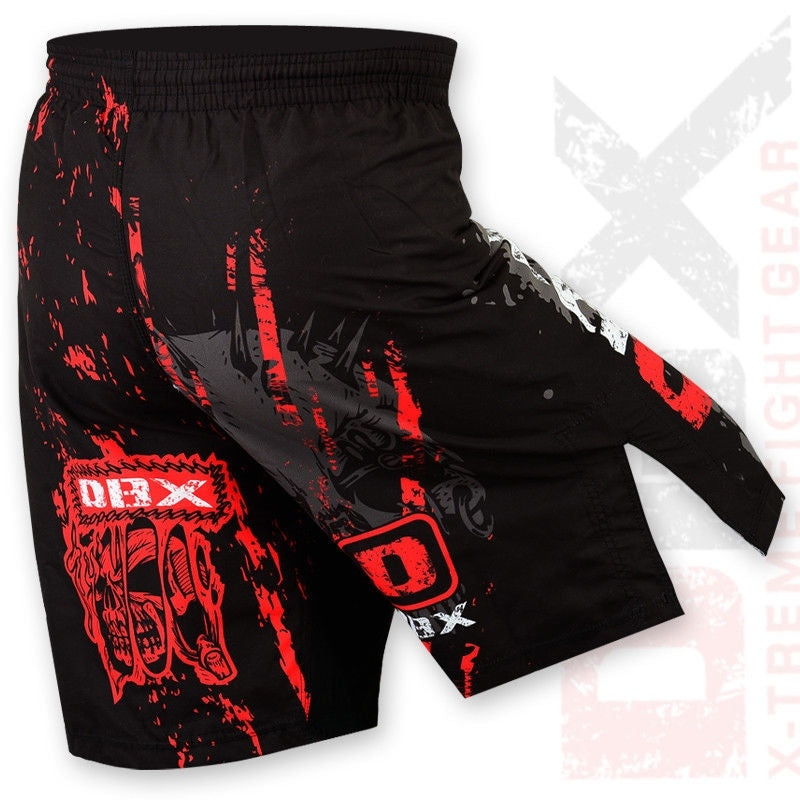 Muay Thai MMA Grappling Shorts Satin Training Fight Shorts