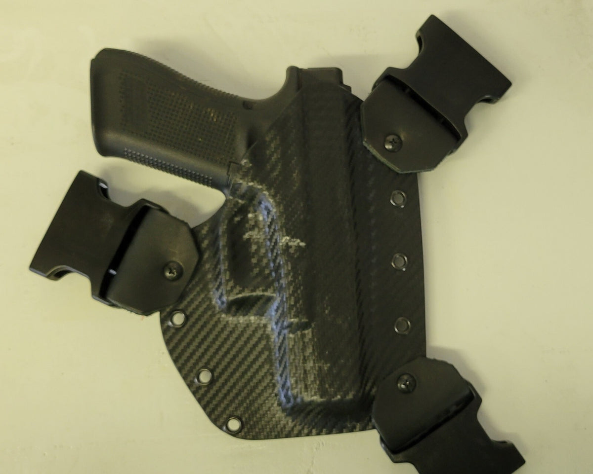 Universal Chest Sling & Holster with Adjustable Webbing and Reinforced Buckles
