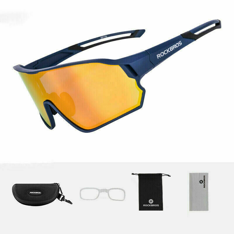 Polarized Cycling Sunglasses UV Protection Lightweight Outdoor Sports Eyewear