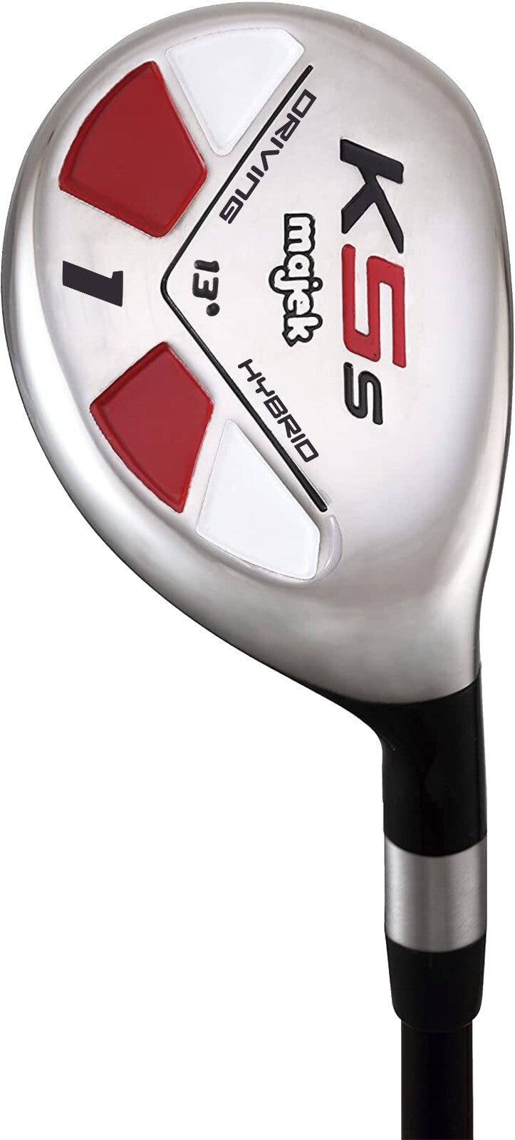 Senior Mens 13° Hybrid Golf Iron - Right Hand, Graphite Shaft, #1 Model