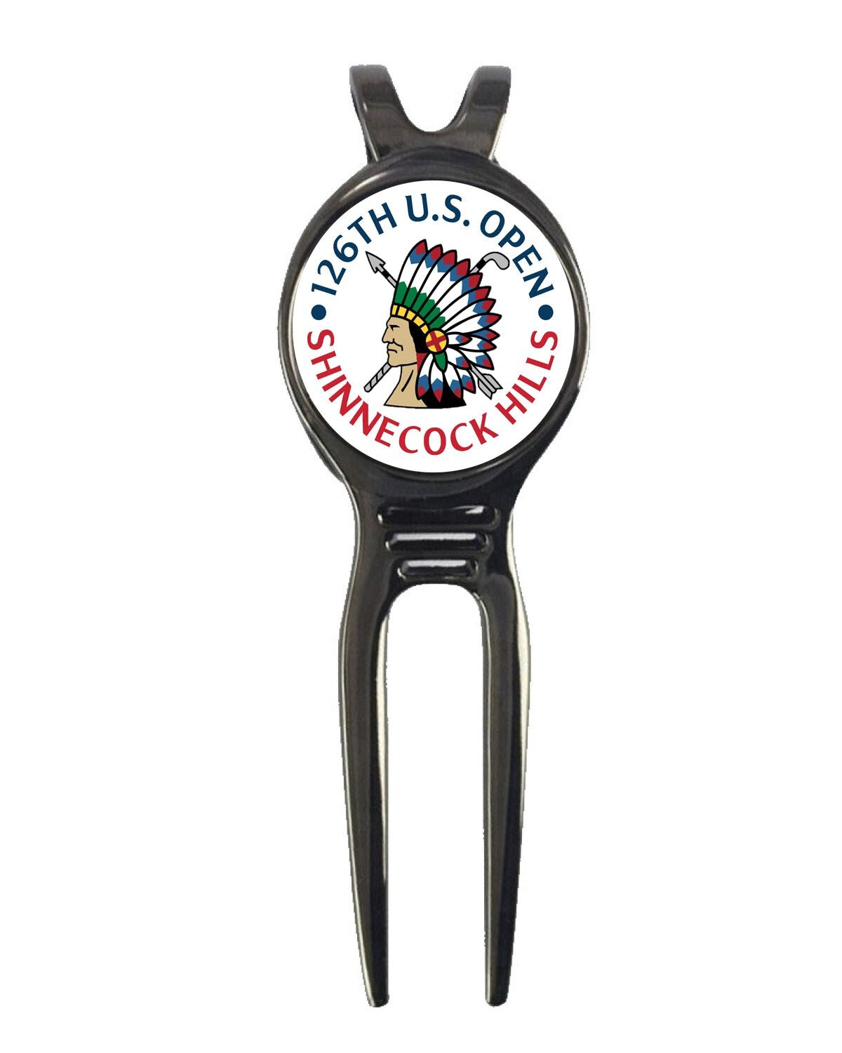 US Open Shinnecock Hills Golf Ball Marker & Black Gunmetal Divot Tool Set