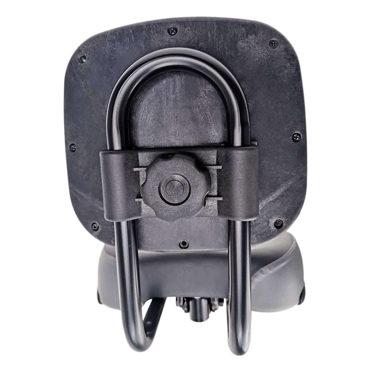 Heavy Duty Bicycle Saddle Seat with Backrest - Wide Comfort Leather Cushion