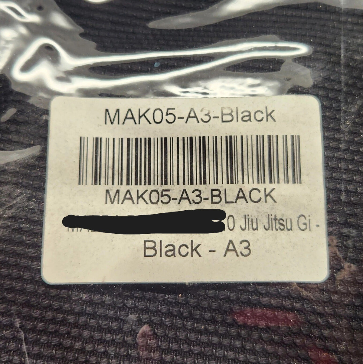 Martial Arts Gi for Jiu Jitsu & Karate - Black, Multiple Sizes