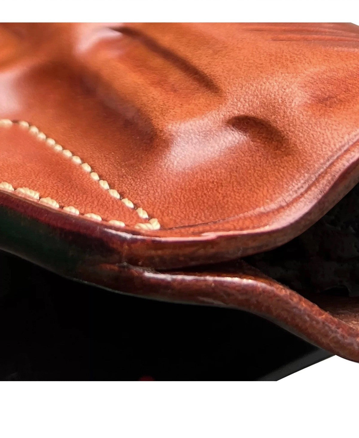 Leather Paddle Holster for Walther WMP 22 Magnum 4.5” BBL - Right Hand