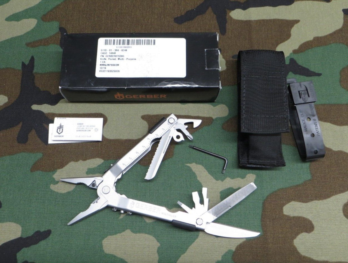 Gerber MP600 Multi Tool Needle Nose Pliers Stainless Steel US Military