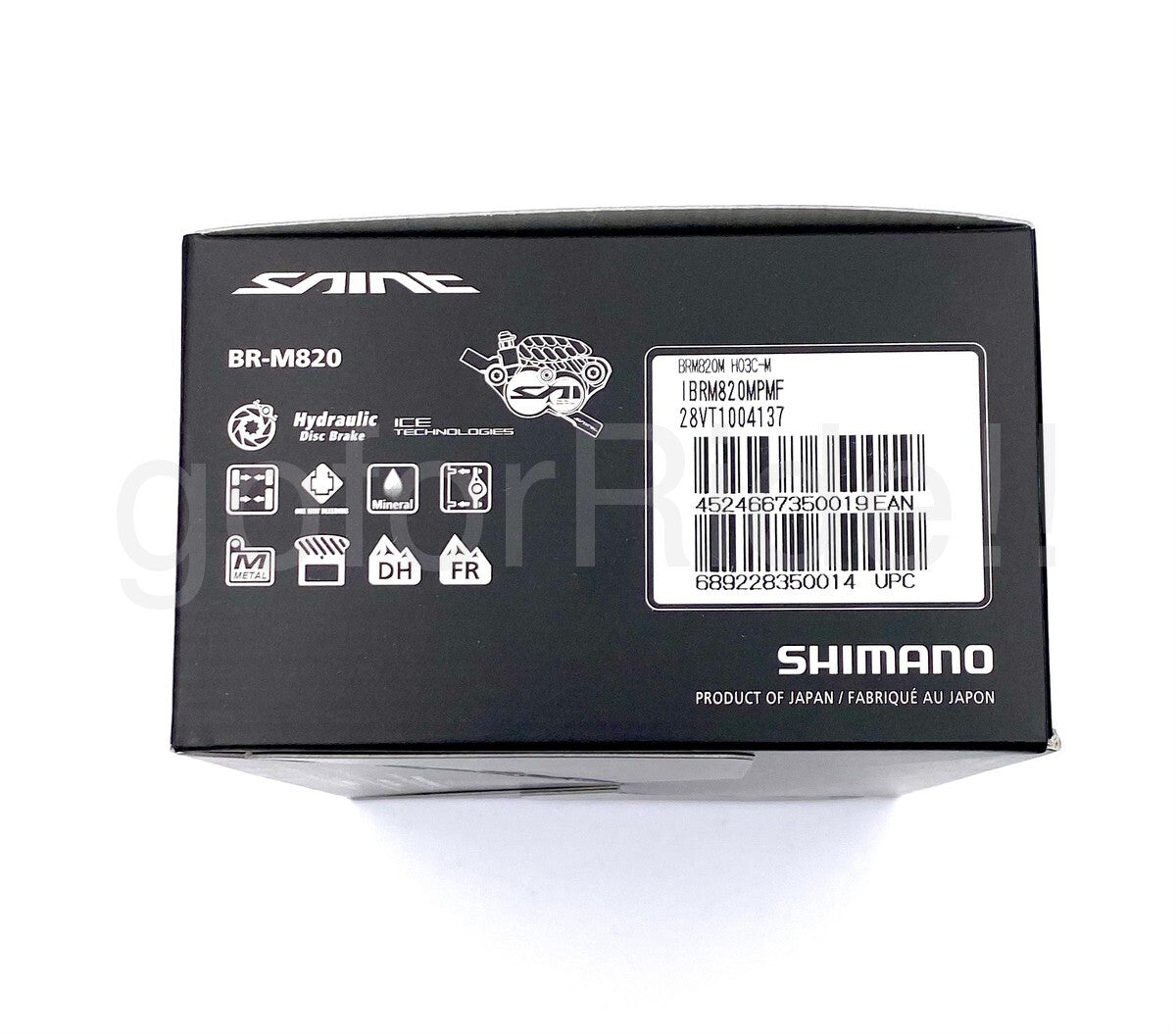 Shimano Saint BR-M820 Hydraulic Disc Brake Caliper 4-Piston Post Mount