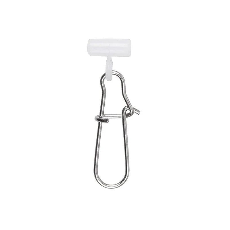 Heavy Duty Fishing Line Sinker Slides with Swivels and Duo Lock - 16 Pack