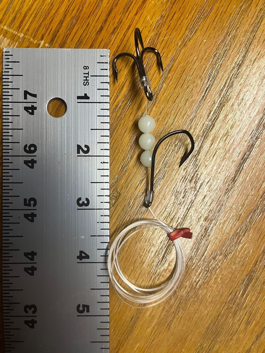 Salmon King Chinook Trolling Fly Rig Leaders - 12 Pack for Salmon Fishing