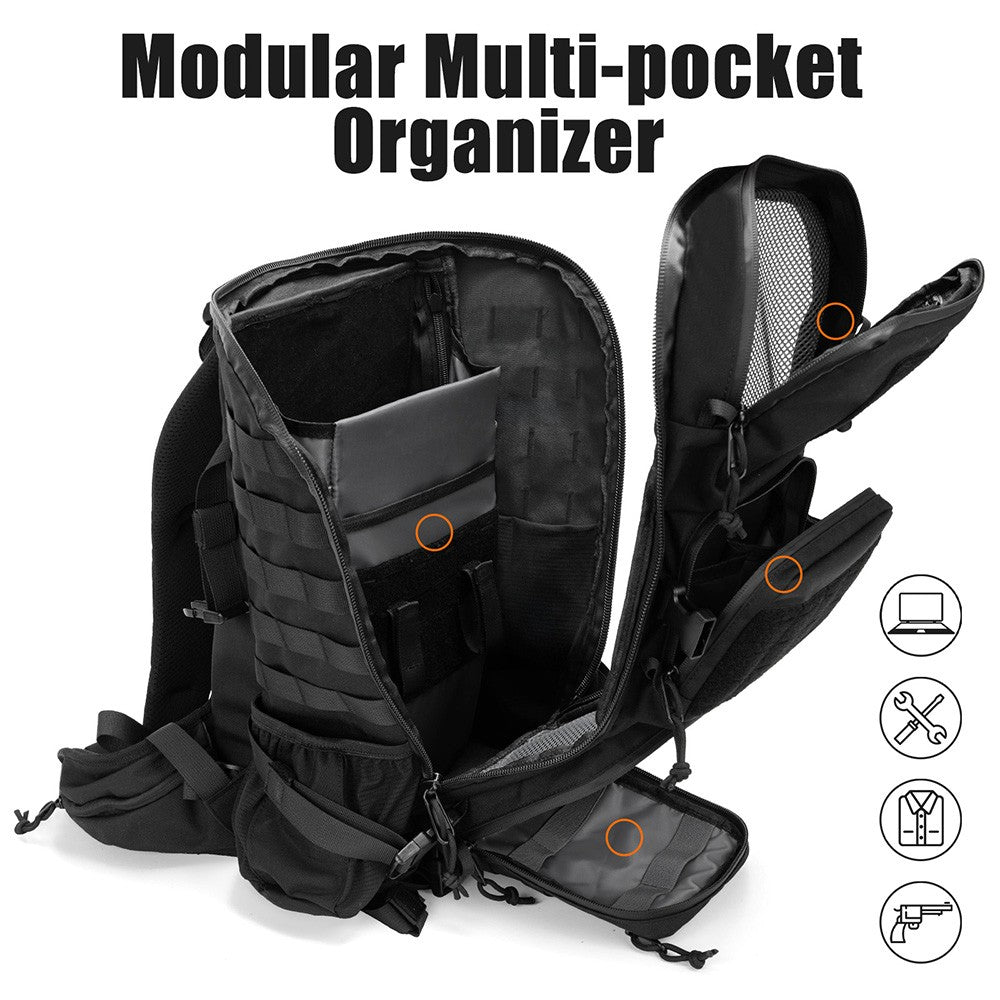 30L Military Tactical Backpack with Molle System for Outdoor & Urban Use