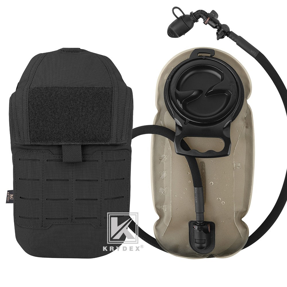 Tactical Hydration Carrier with 1.5L Water Bladder and MOLLE Compatibility