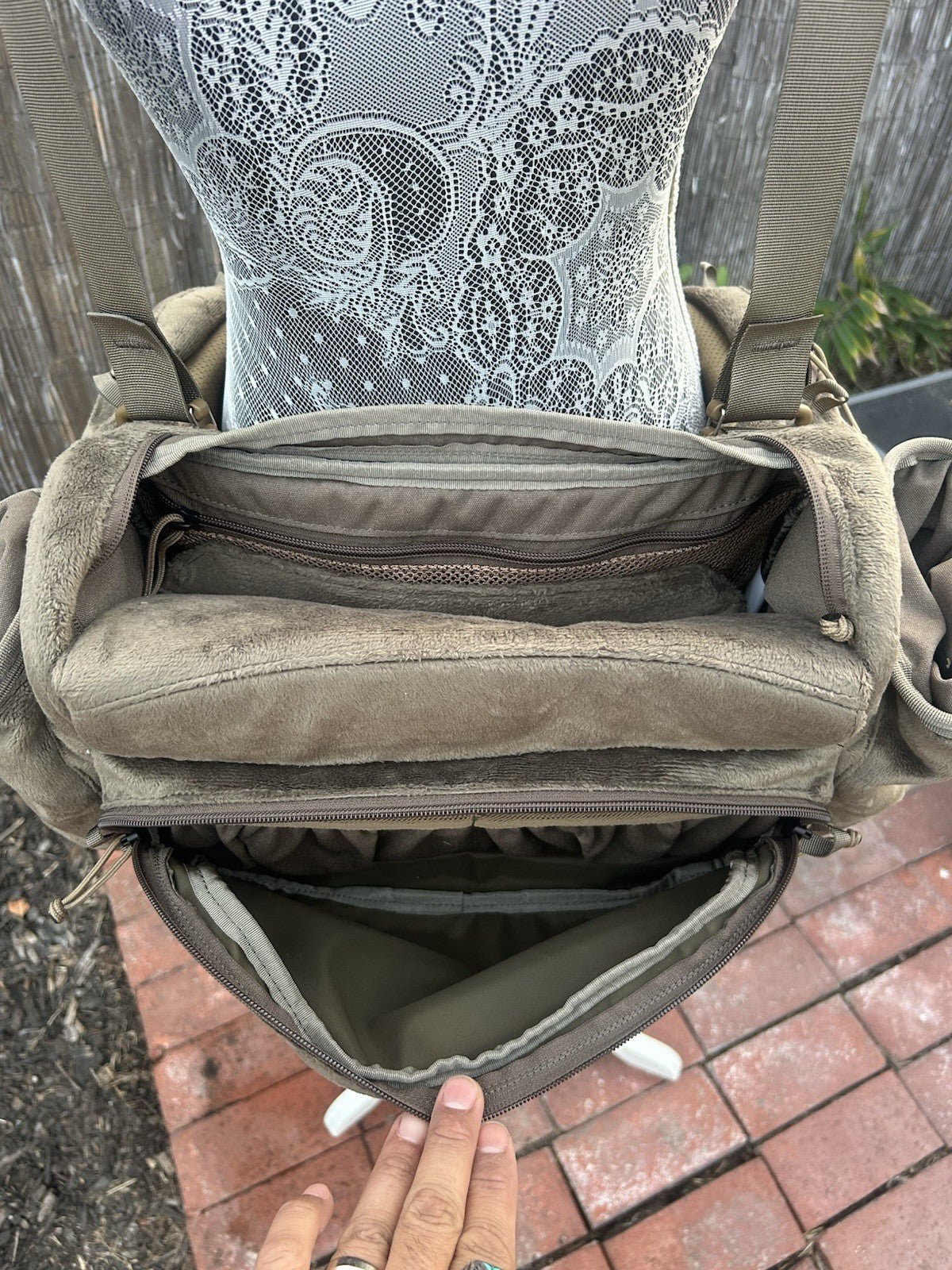 Hunting and Camping Hip Pack - Treehouse 9 Wood Green Small/Medium