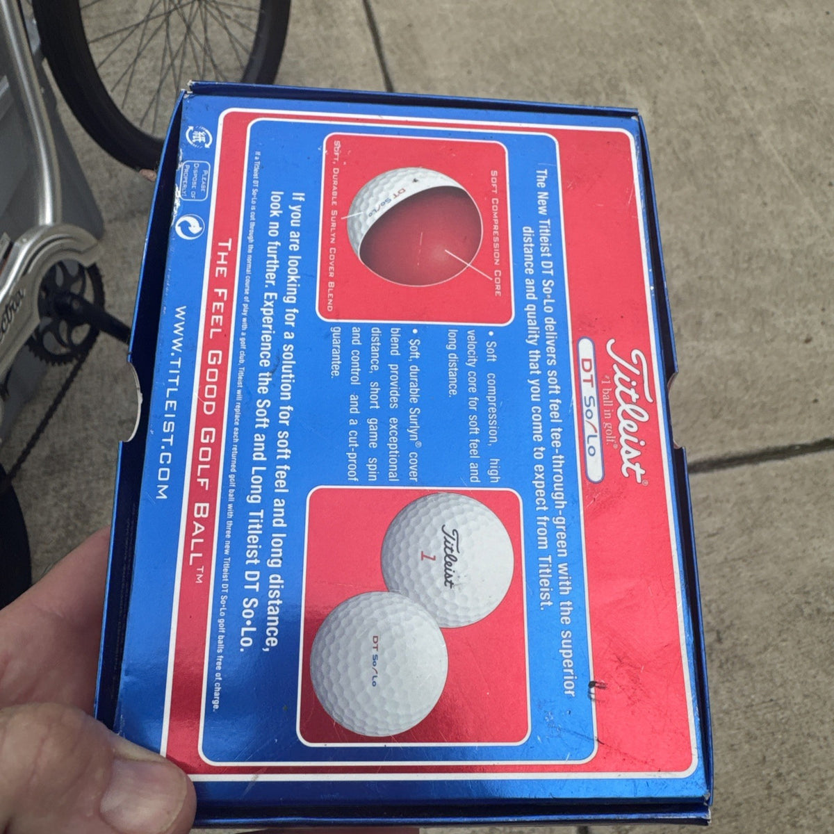 Titleist DT SoLo Golf Balls 12 Pack New Old Stock - Gatorade Logo