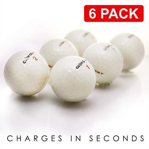GlowV2 Night Golf Balls 12-Pack - Ultra Bright Glow Golf Balls for Night Play