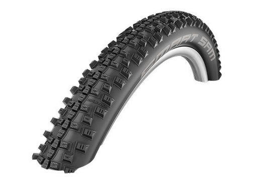 All-Season Mountain Bike Tire - Schwalbe Smart Sam HS476, 29-700c, 27.5-2.60, Bead Options
