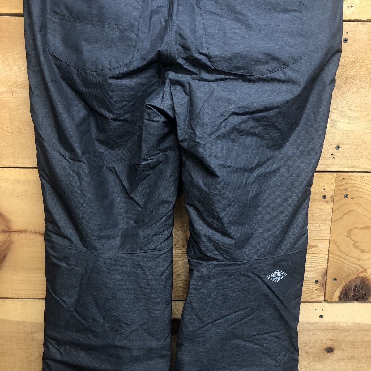 Women's Insulated Waterproof Snow Ski Pants - Black, Size 1XL