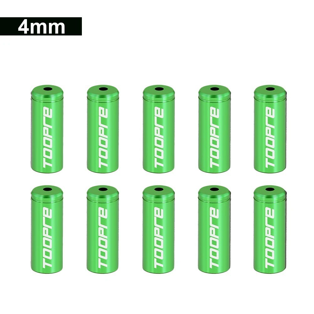 Aluminum Bicycle Cable End Caps 4mm & 5mm Set for MTB Road Bike Brake & Shift