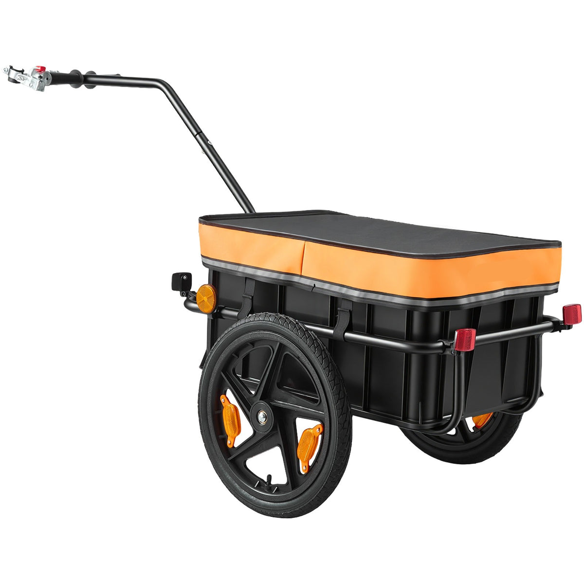 Bike Cargo Trailer 88 lbs 2-in-1 Bicycle Wagon for 22-28 inch Wheels