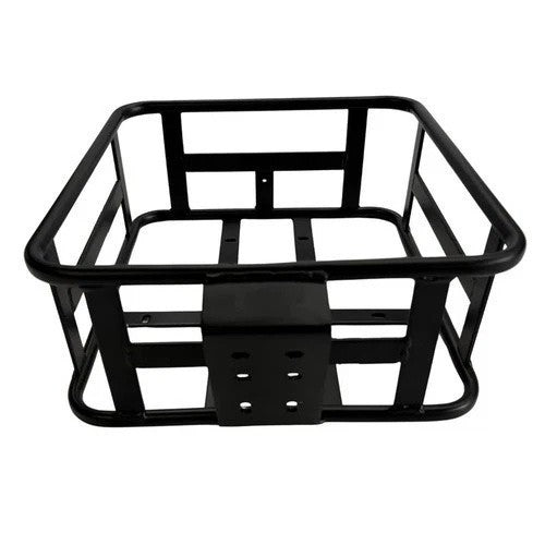 Electric Bicycle Front Basket Large Storage Black for E-Bikes
