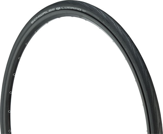 700x28 Bicycle Tire - Clincher, Wire Bead, Black, Puncture Resistant