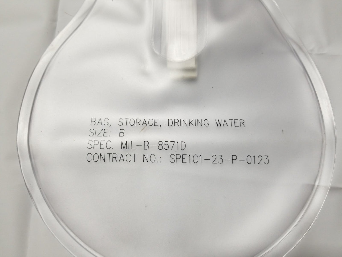 US Military Water Storage Bag 3 Pints Survival Drinking Water Container