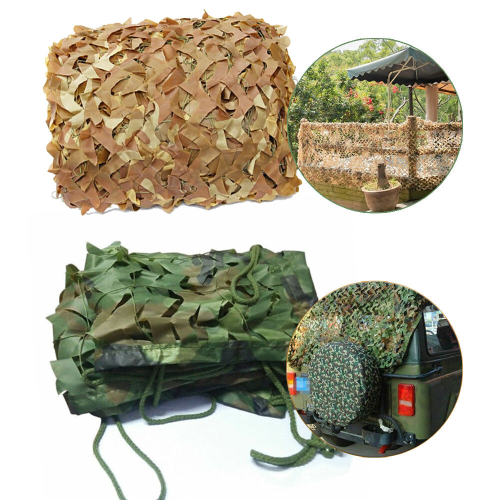 Military Camouflage Netting for Hunting Camping and Army Woodland Cover