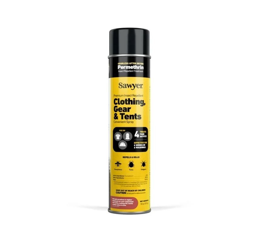 (2 Pack) Sawyer Permethrin Insect Repellent Spray for Clothing & Gear - Tick & Mosquito Barrier