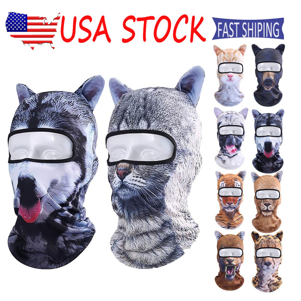 Unisex Full Face Balaclava Mask for Outdoor Activities - Ski, Cycling, Running