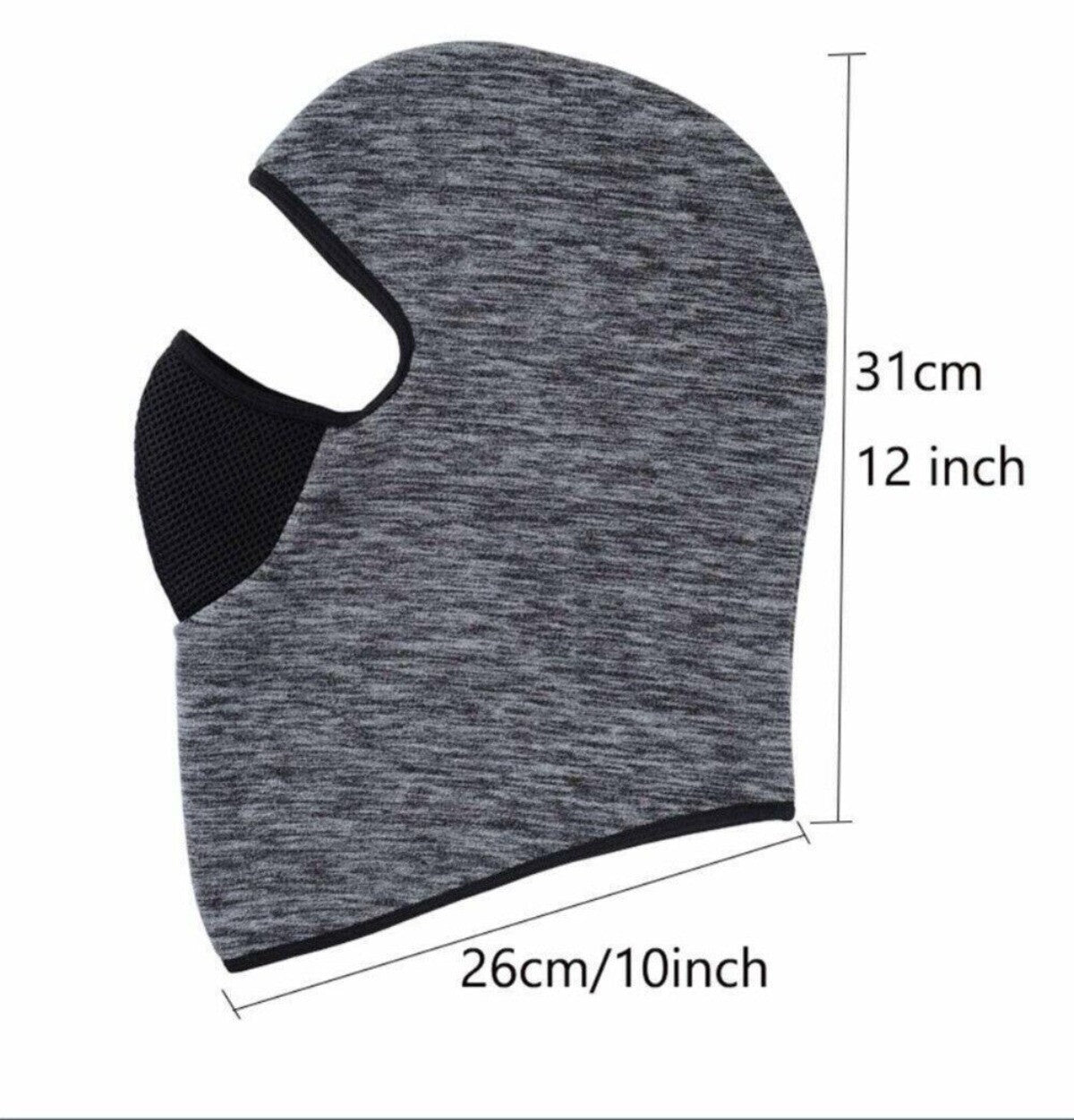 Winter Balaclava Ski Mask with Breathable Front for Skiing and Cycling