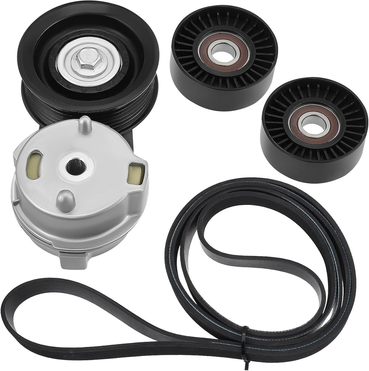 Drive Belt Tensioner Pulley Kit for Dodge Ram 1500 2500 3500 5.7L V8 2003-2008