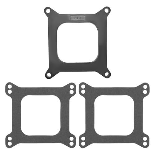 1/2-Inch Phenolic Carburetor Spacer for Holley Edelbrock SBC BBC 4BBL