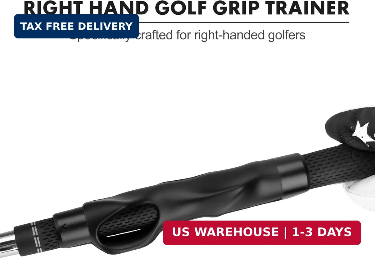 Golf Grip Trainer Correct Hand Position Swing Practice Aid Build Muscle