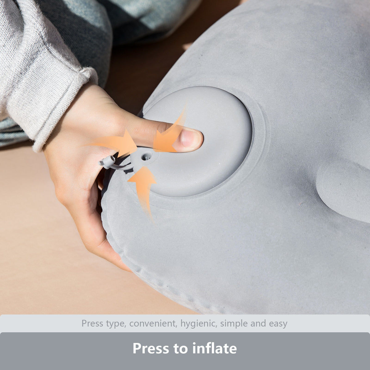 Ultralight Inflatable Camping Pillow for Travel and Hiking