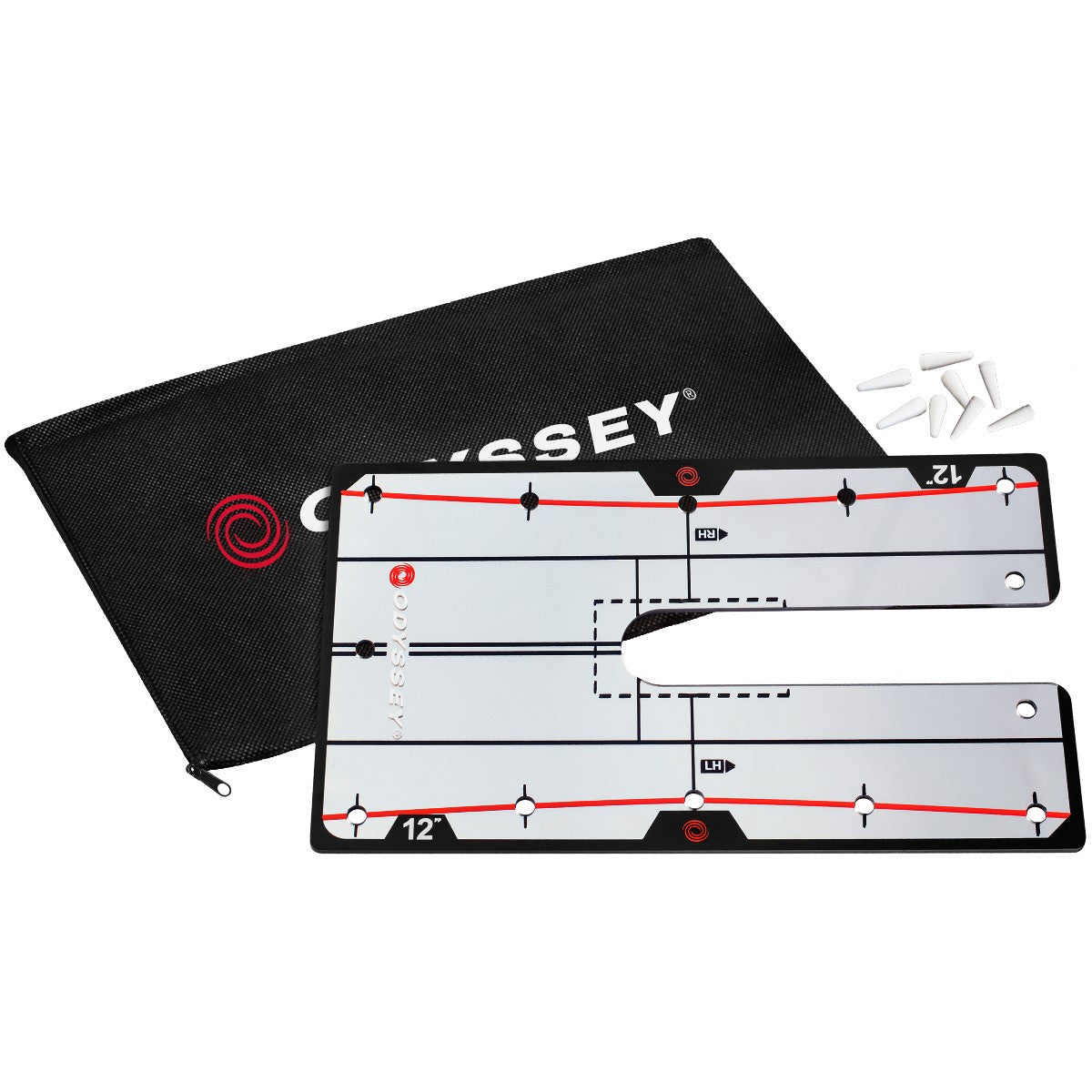 12-Inch Golf Putting Mirror Training Aid for Improving Accuracy