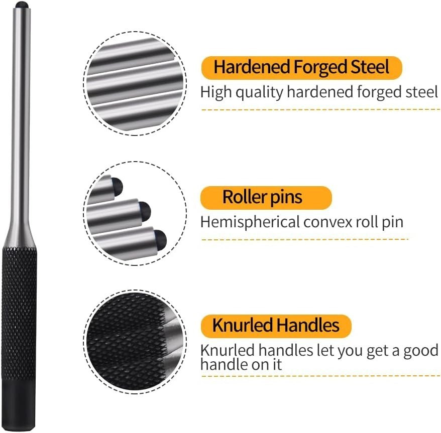 14-Piece Gunsmithing Repair Tool Set with Hammer and Block
