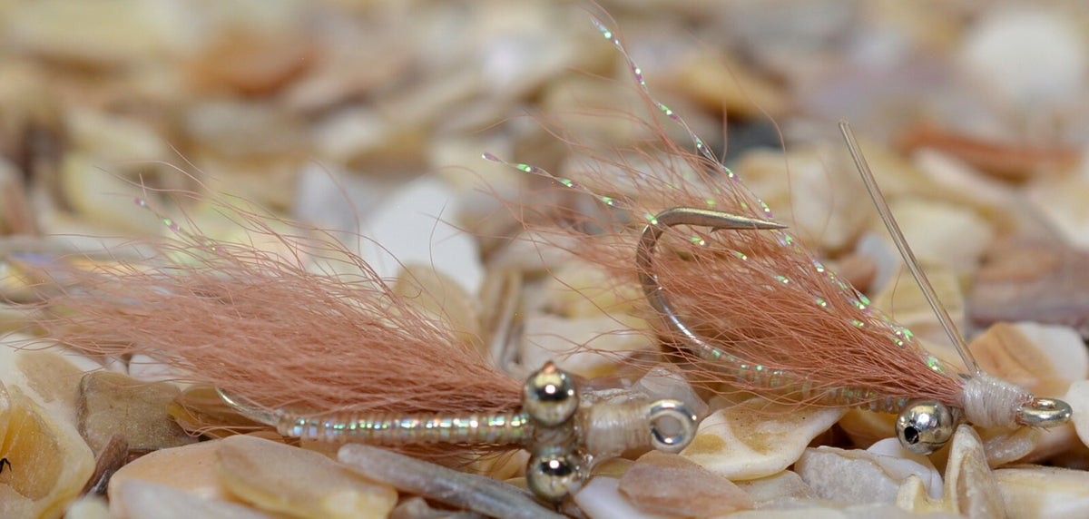 Saltwater Fly Fishing Hooks - Crazy Charlie Bonefish Flies Assortment