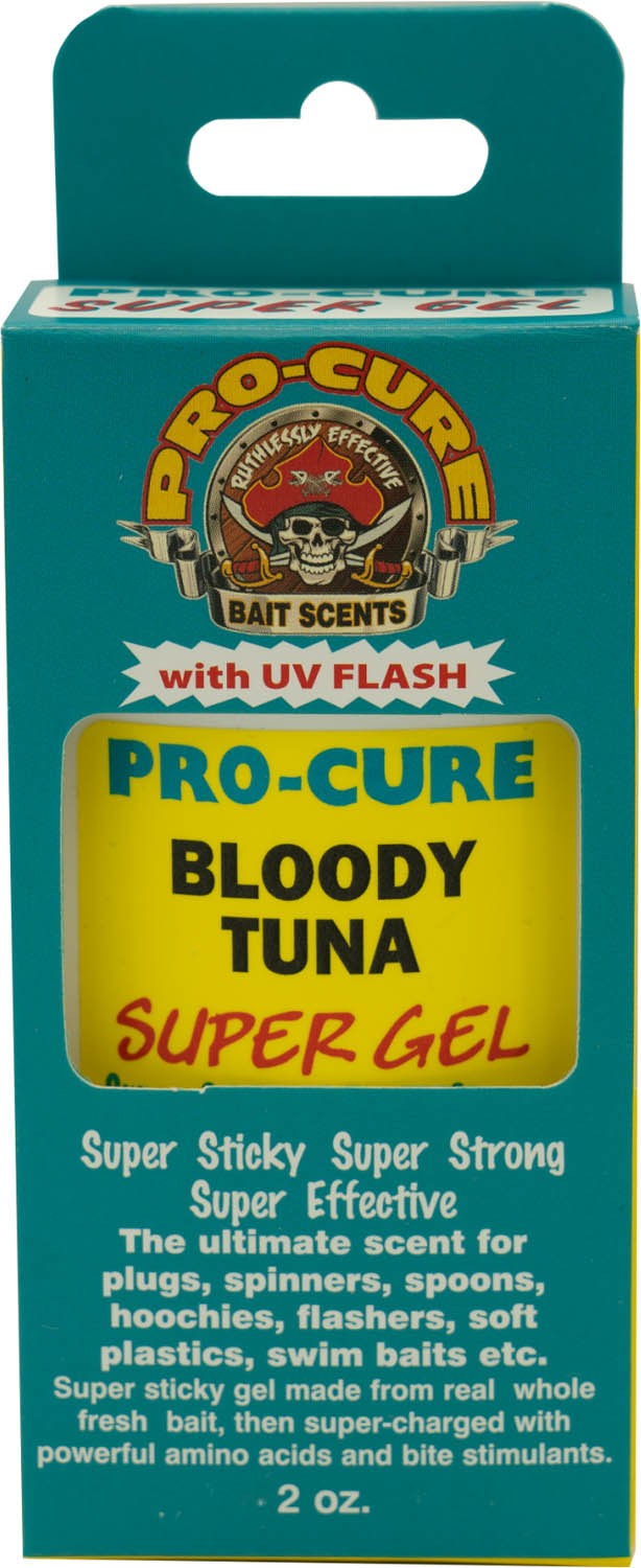 Fishing Gel Attractants for Lures - Real Baitfish & Seafood Scents