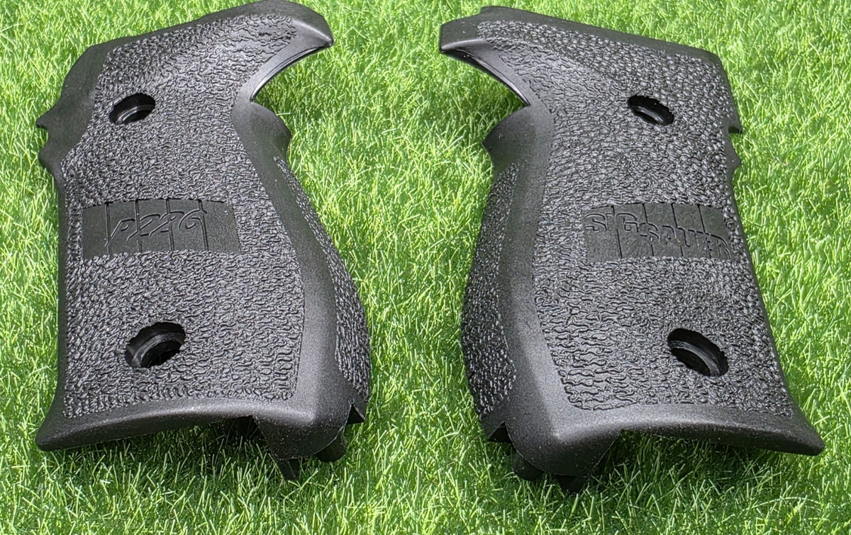 Sig Sauer P226 OEM Black Polymer Pistol Grip Set with Screws