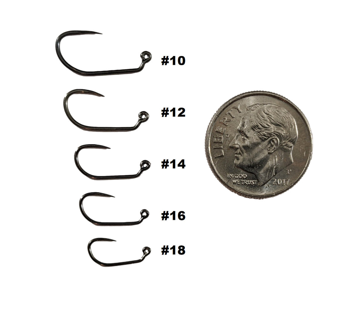 Premium Barbless Jig Hooks for Fly Fishing Euro Nymph Tying - Multiple Sizes