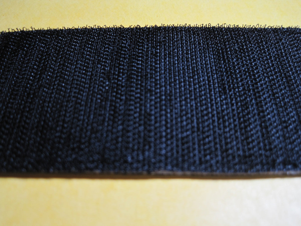 Firearms Vest Patch 2x4 Inch Black Hook Back Gun Patch
