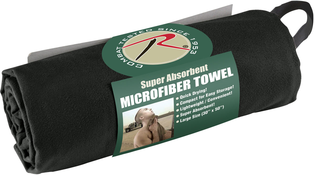 Microfiber Quick Dry Towel - Lightweight, Absorbent, Packable for Travel & Outdoor Use