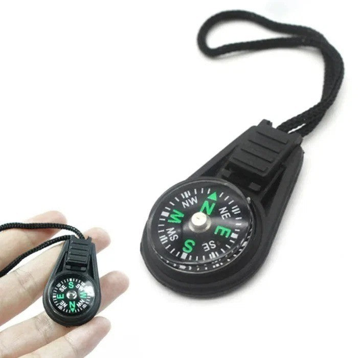Mini Waterproof Navigational Compass for Hiking Camping Survival