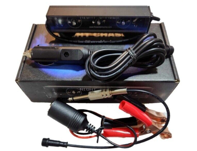 High-Power 9W UV Black Light for Boats Fishing UV Ultraviolet LED Lamp 12V-24V