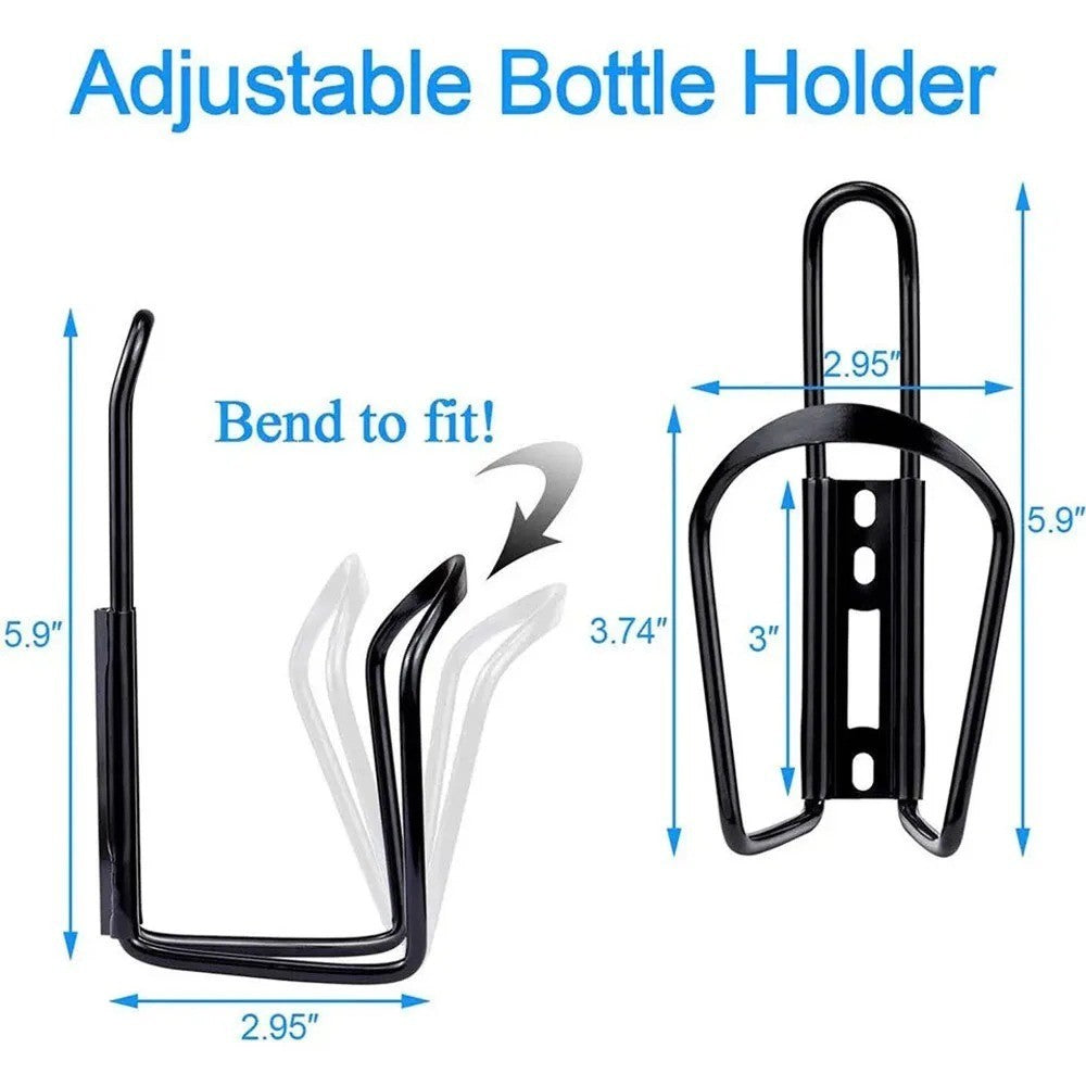 Lightweight Aluminum Bike Water Bottle Cage Holder for Cycling