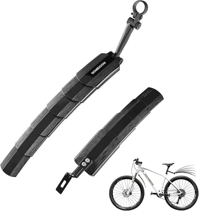 Retractable Bike Fender Set - Front and Rear Mudguards for Cycling