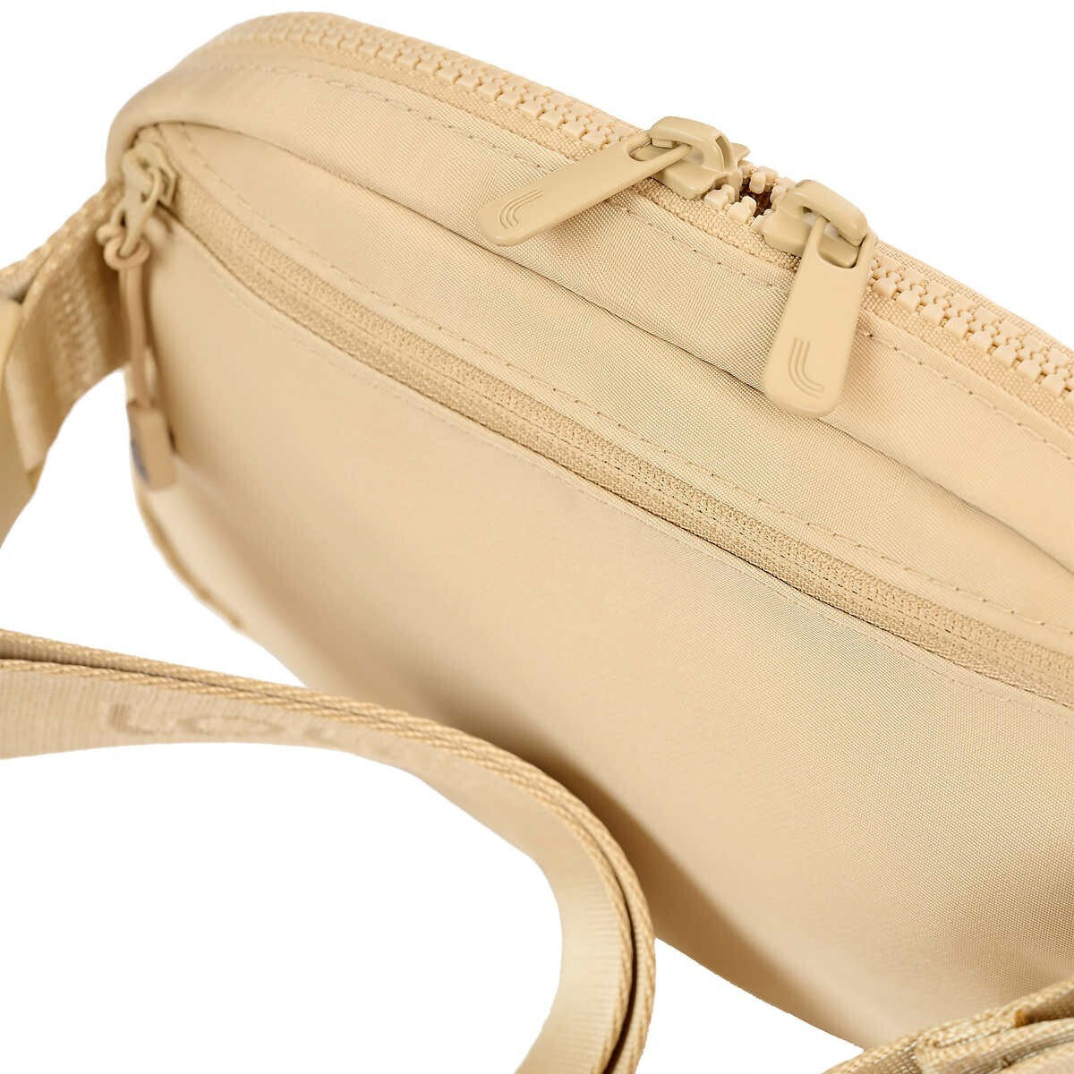 Unisex Belt Bag with Adjustable Strap - Tan Fanny Pack for Waist, Crossbody