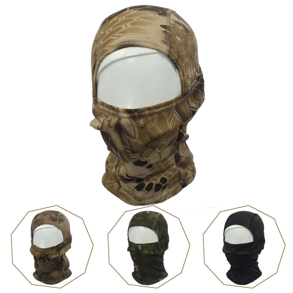 Full Face Tactical Balaclava Mask for Outdoor Snow Skiing & Hunting