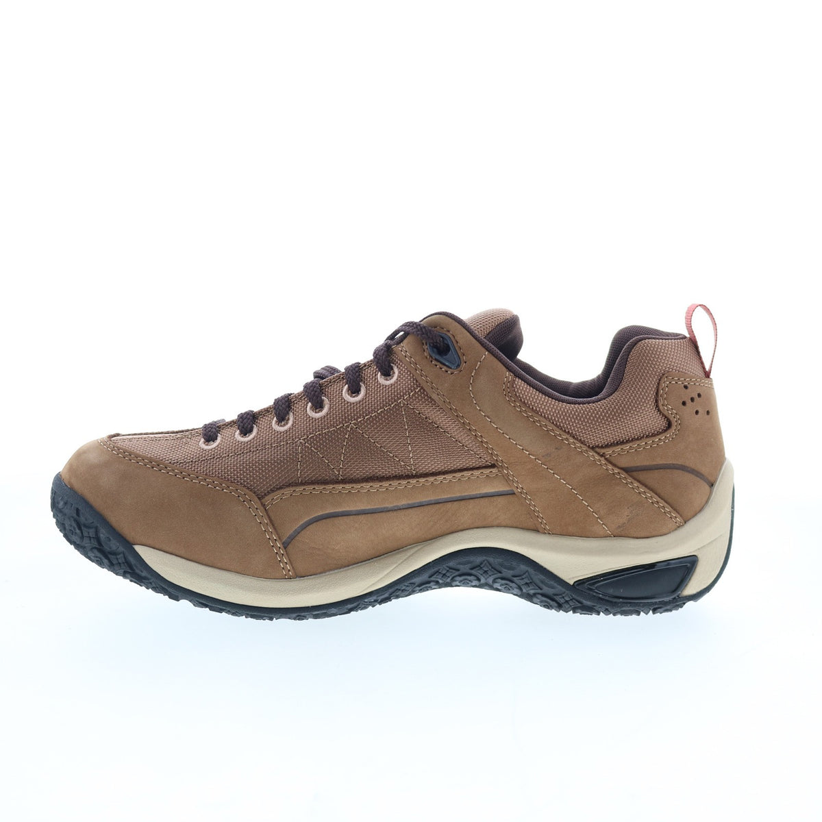 Men's Wide Brown Hiking Shoes - Athletic Trekker Footwear