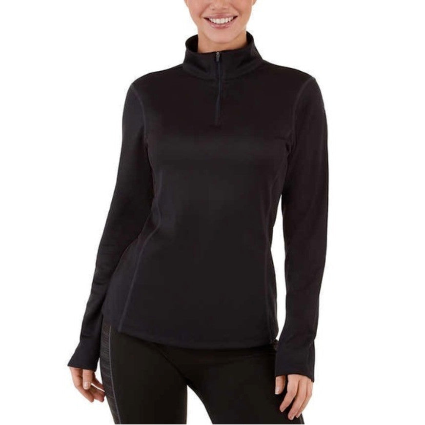 Spyder Women's Baselayer 1/4 Zip Top High Performance Comfort