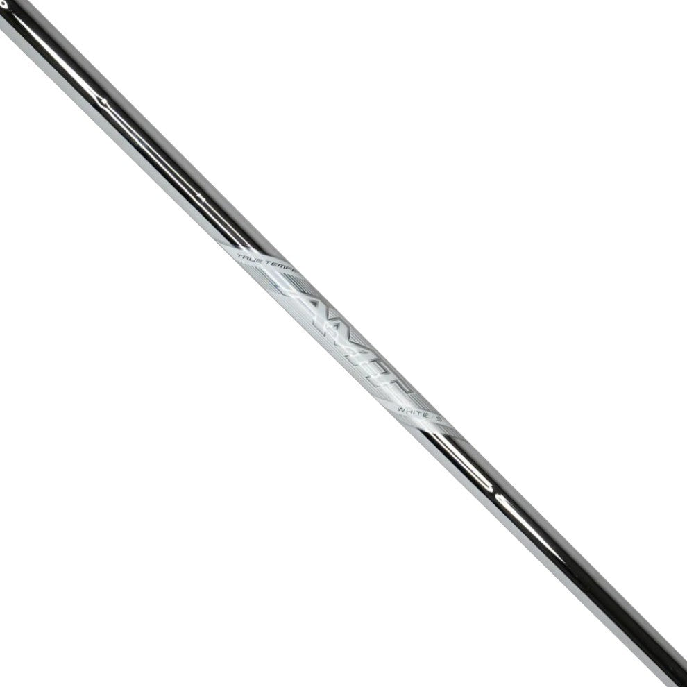 Golf Iron Shafts - True Temper AMT Tour White .355 Taper Tip Set for Precision Control