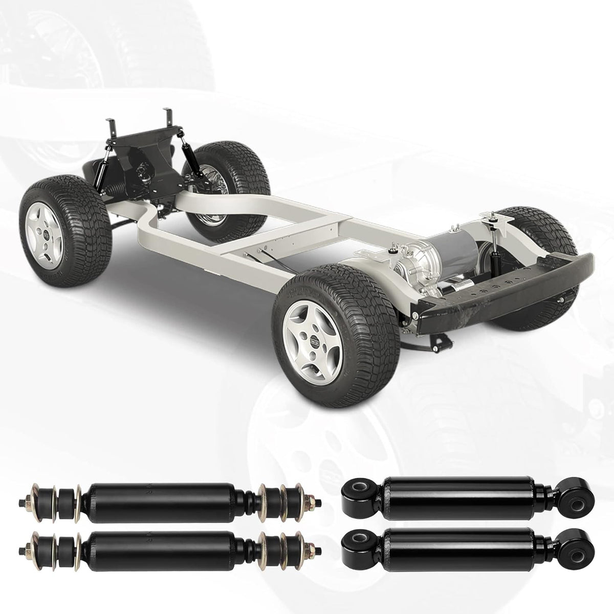 Heavy Duty Golf Cart Shock Absorber Set for Club Car DS & Precedent
